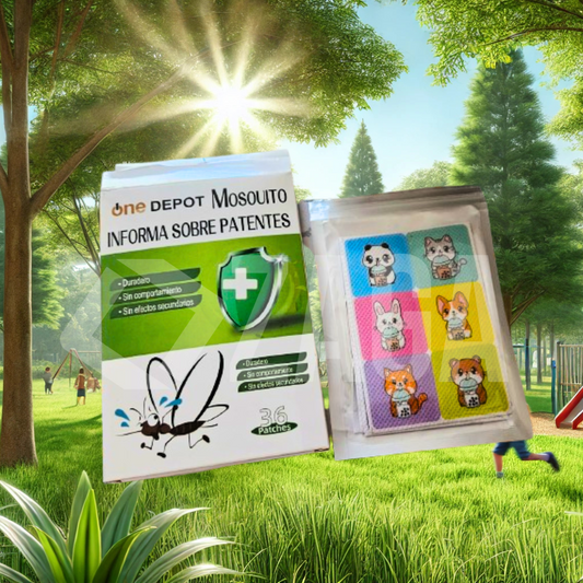 BuzzAway™ – Parches Repelentes de Insectos